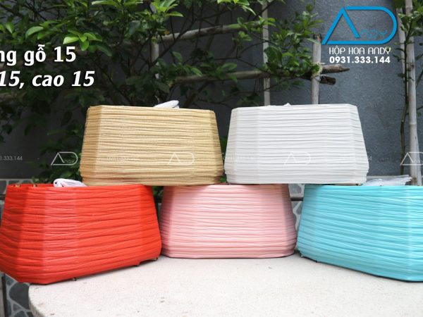 Hộp thang gỗ, quấn nhựa 15
